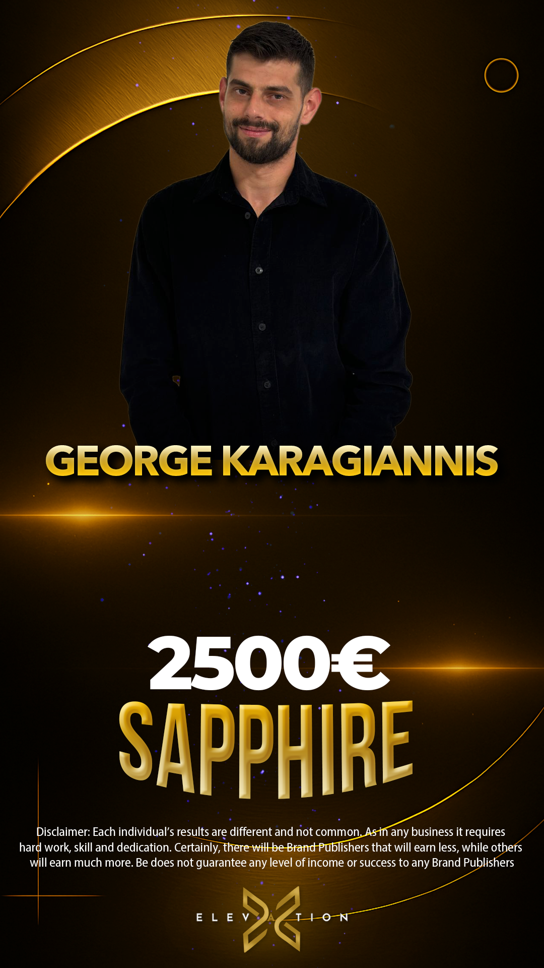 George Karagiannis - 2500€